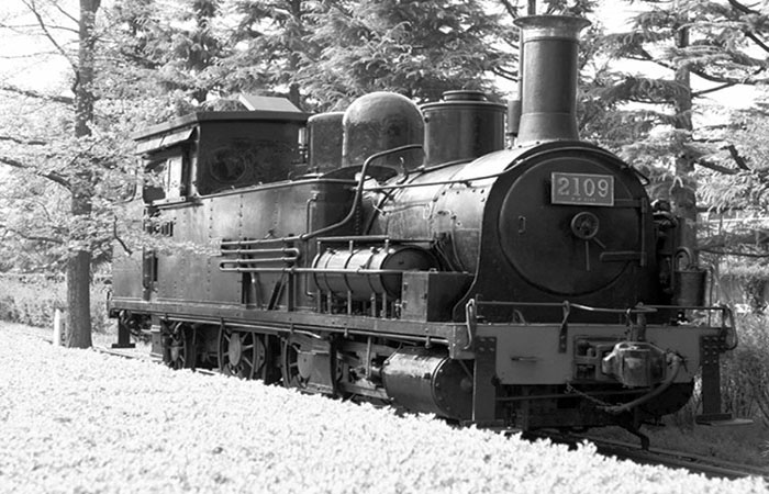 製造されて117年、疾走する2109号蒸気機関車の勇姿