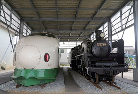 200系新幹線、蒸気機関車C57形19号機