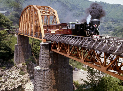 国産最古のトラス橋　鬼淵鉄橋とボールドウィン