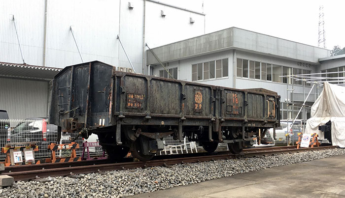 ２０１８年１１月１３日、ひたちなか海浜鉄道譲渡していただいた元東武鉄道トラ1型、１６号機が到着しました。