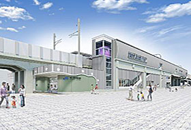 「梅小路京都西駅」２０１９年８月開業