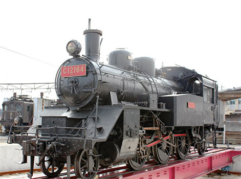 Ｃ１２形１６４号蒸気機関車