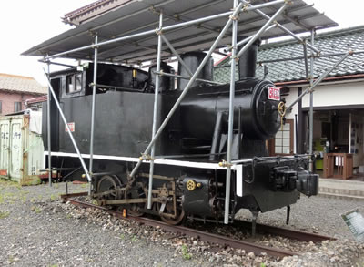 Ｃ１６０蒸気機関車の整備