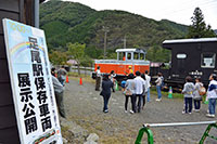 足尾駅公開の様子その１