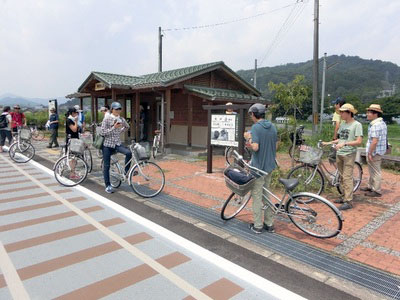 加悦鉄道廃線跡サイクリングロード
京都府の整備事業に参加・協力