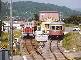 現在の黄福柵原駅