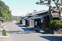 大井川鐡道への途中、
旧東海道島田宿「川越遺跡」を歩く