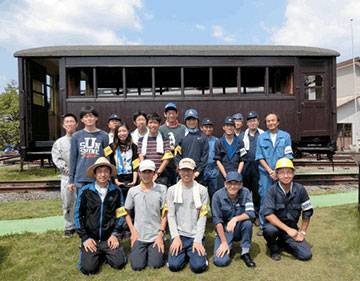 関西学院大学　鐵道研究会
夏季合宿受入