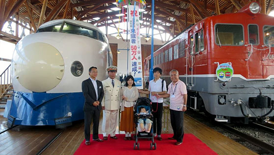 四国鉄道文化館・北館にて