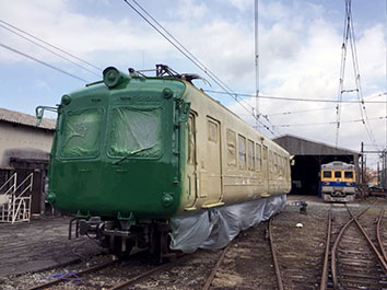 熊本電鉄様　５１０１全塗装