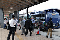 今庄駅からは普通の道で敦賀駅へ