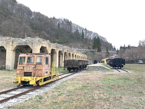 群馬県吾妻郡中之条町の旧太子駅