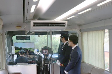 マリンライナーはまなす」を利用しての、 茨城県内４私鉄の現役運転士による「運転技術対決」を実施