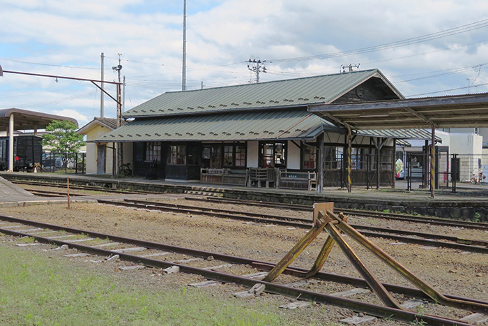 くりはら田園鉄道公園・若柳駅跡