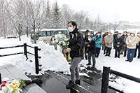 岸さんが設立にも関わった
加悦鐵道保存会の松原光也さん