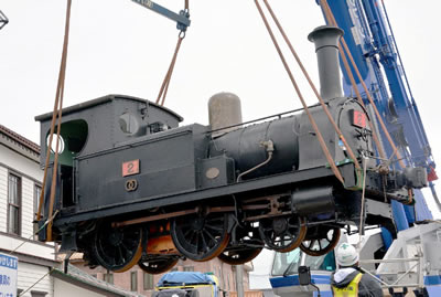 加悦鉄道２号蒸気機関車