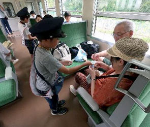 ＳＬガイド体験