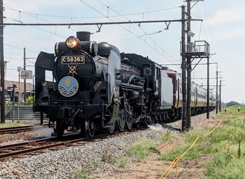 ＳＬ日本遺産のまち行田号特別運行に向けた試運転