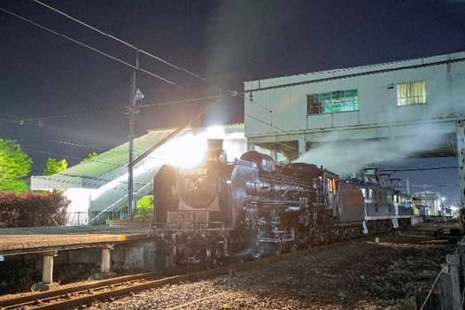 ＳＬ日本遺産のまち行田号特別運行に向けた試運転