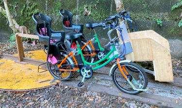 自転車通行システム　実験線