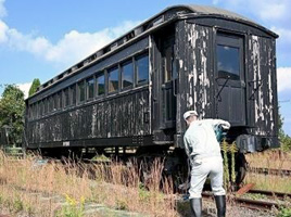 旧加悦ＳＬ広場の草刈りをはじめとした維持活動