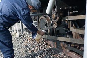 屋外展示車両の維持管理