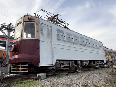 ３２４号側面修繕 下地塗料塗装後