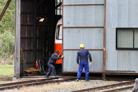 続いて５番線から
キハ１０１を出します