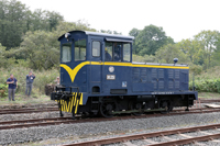 機関庫４番線からから出てきた
機関車 ＤＣ２５１